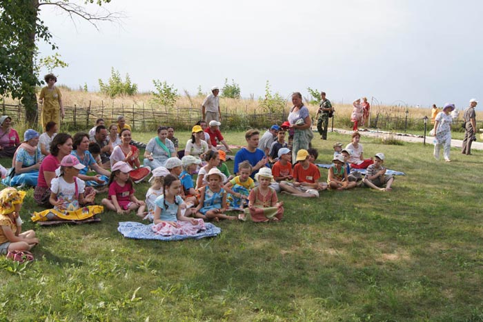 Enfants en méditation