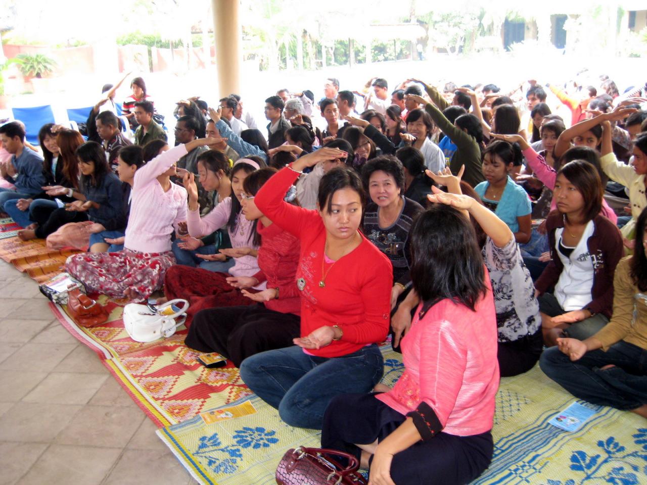 Programme Sahaja Yoga au Myanmar